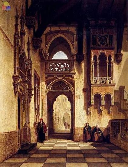 unknow artist The palace of Casimir, King of Poland